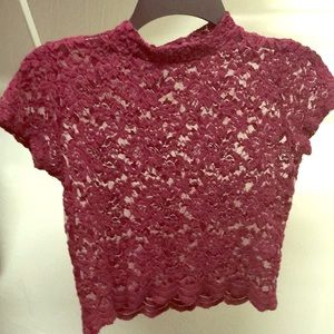 Lace Crop Top